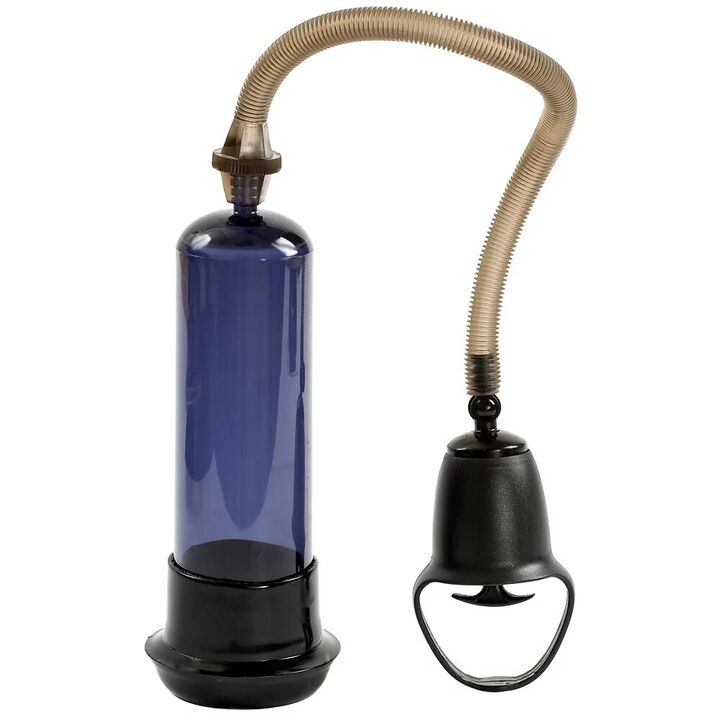 The vacuum pump rapidly increases the size of the penis, filling the tissue with blood